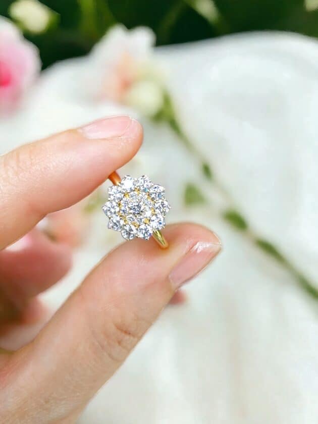 Anello Girasole personalizzabile - immagine 4
